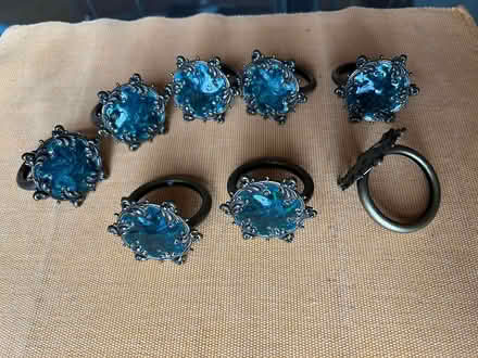 Photo of free 8 Gothic Napkin Rings (Fulham Palace Rd W6) #1