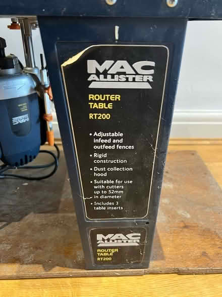 Photo of free Router table with Router (SM4, Morden) #4