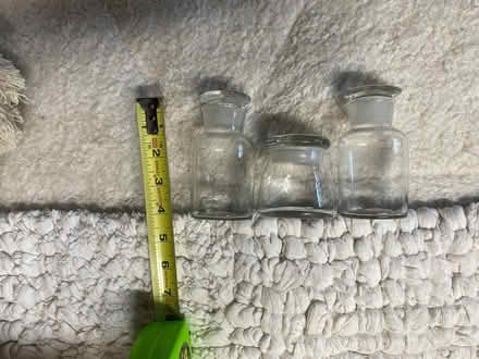 Photo of free Three glass bottles (w stoppers) (Pleasant Hill) #1