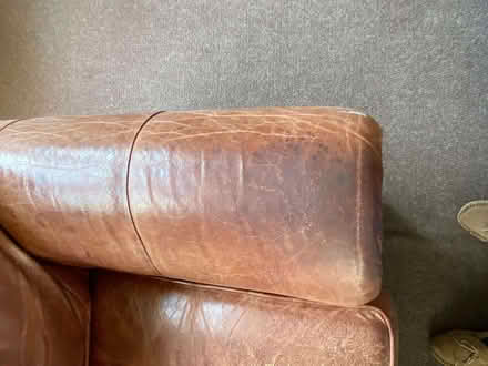Photo of free Leather 2 seater sofa (Helton CA10) #2