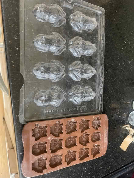 Photo of free Chocolate moulds (Berry Lane Estate WD3) #1