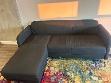 Photo of free Ikea Couch w Chaise (RiNo) #1