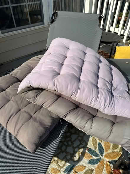 Photo of free Soft outdoor chair pads (Middletown) #1