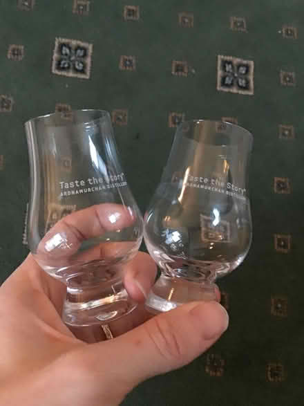 Photo of free Pair of whisky glasses (Essex Road N1) #1