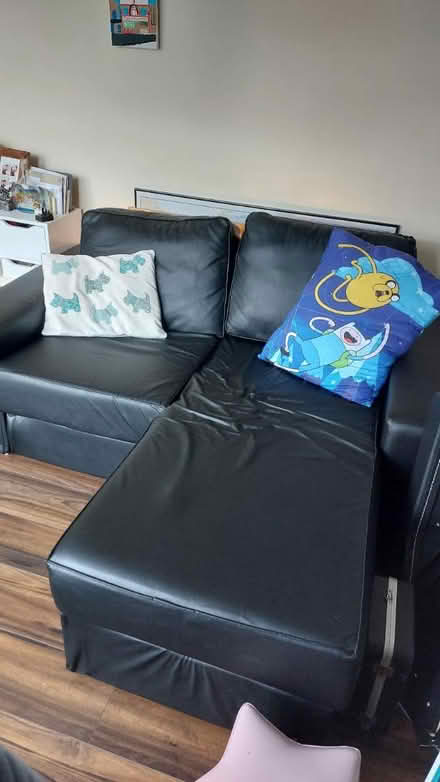 Photo of free Flatpack leather sofa (Third Avenue, W10) #2