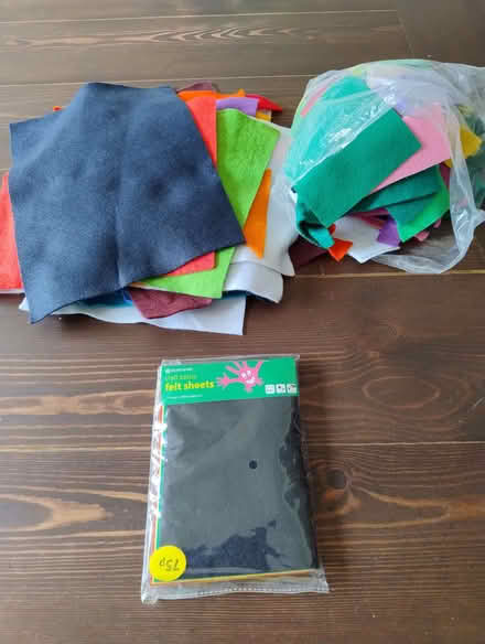Photo of free Felt pieces (Eastbourne BN21) #1