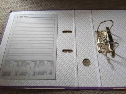 Photo of free 2 A4 ring binders (Central Reading RG1) #3