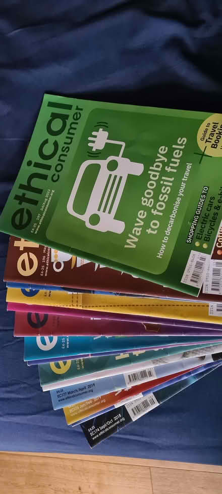 Photo of free Ethical consumer magazine (Norcot RG30) #1
