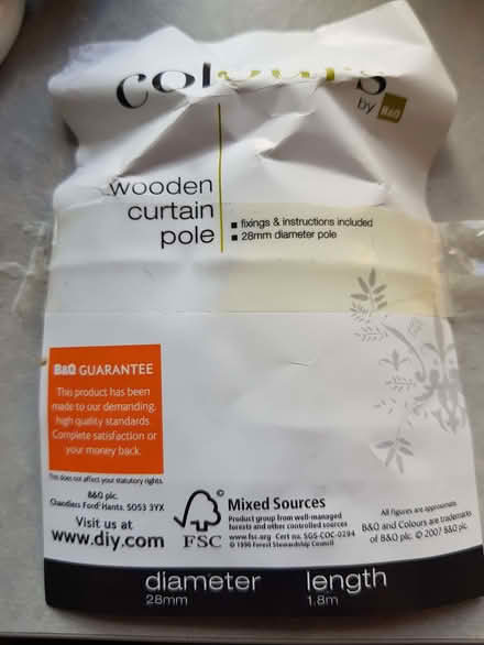 Photo of free Selection of wooden curtain pole rings (Carnforth LA5) #2