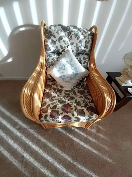 Photo of free Wicker arm chairs (Gayton CH60) #2