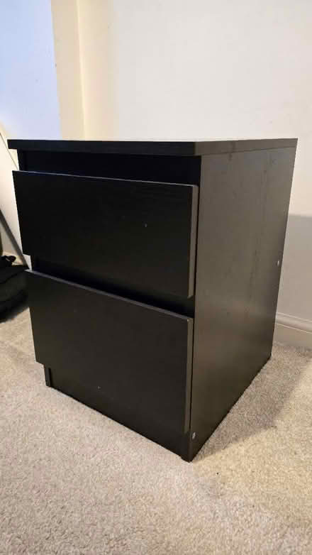 Photo of free Bedside table/drawers (Airdrie) #1