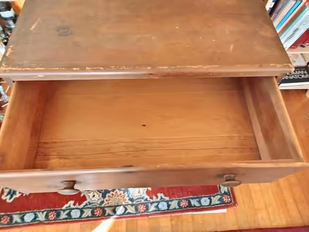 Photo of free 4 drawer wood dresser (near ODU) #1