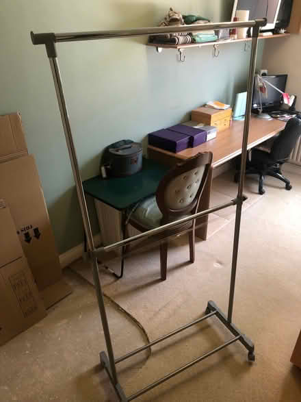 Photo of free Double clothing rail (Boughton Vale CV23) #2