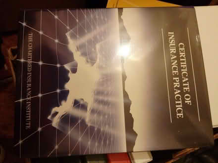 Photo of free Hard Copy Folder Certificate in Insurance Practice (CIP 01) (Kingsholm GL2) #1