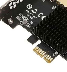 Photo of Firewire card for PC, Pcie 1x interface (Stroud GL5) #1