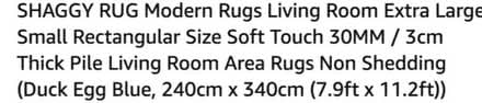 Photo of free Large blue rug (Maidenhead SL6) #2