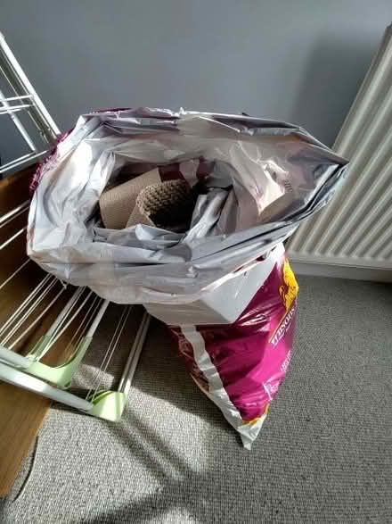 Photo of free 2 bags of scraps of new carpet (High Heaton NE7) #1