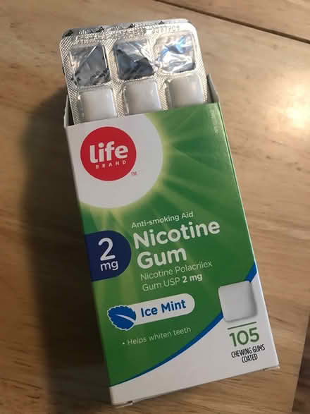 Photo of free 2mg nicotine gum (Speedvale & Delhi) #1