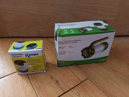 Photo of free Two Small Camping Lamps (AL4) #1