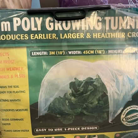 Photo of free 3m poly growing tunnel (Bletchley MK3) #2