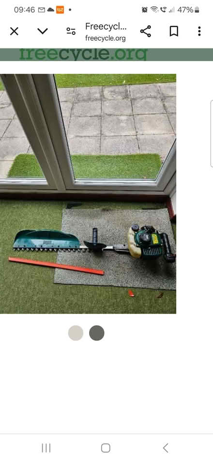 Photo of free Coopers Petrol Hedge Trimmer (Shepperton TW17) #1