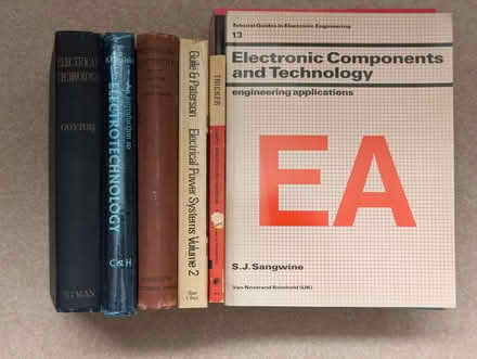 Photo of free Electrical engineering books - old, 6 (Frenchay BS16) #1