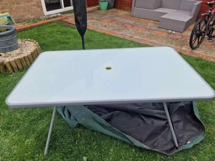 Photo of free Outdoor table (Hampden Park BN22) #1