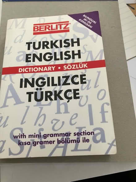 Photo of free Turkish/English Dictionary (Waterlooville PO7) #1