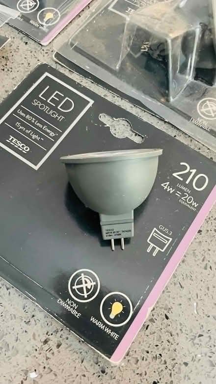 Photo of free 8 x LED Light Bulbs for downlighters. GU5.3 (Old Dean GU15) #2