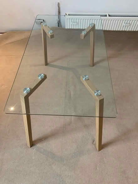 Photo of free Glass Top Modern Dining Table (Langley Park DH7) #3
