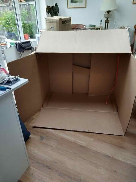 Photo of free Massive cardboard box. (Garston WD25) #2