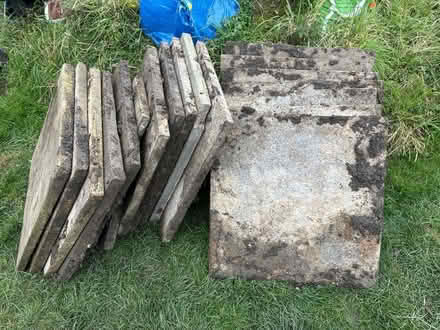 Photo of free Paving slabs (60x60cm) (Redhill RH1) #1