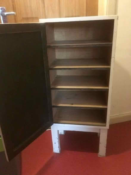 Photo of free Solid wood storage cupboard (Blackford EH9) #2