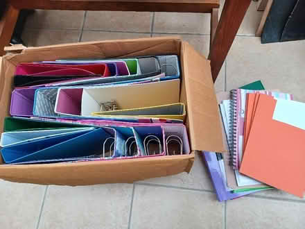 Photo of free Lever arch and Ring files (Fareham PO16) #1