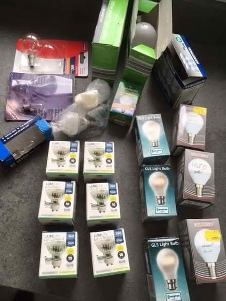 Photo of free Assorted light bulbs - new and part-used (Cheadle Hulme SK8) #2