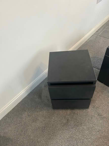 Photo of free 2 drawers - grey gloss (Bicester) #1