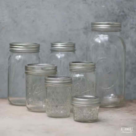 Photo of Mason type jars - lids or no lids (Bicton Heath SY3) #1