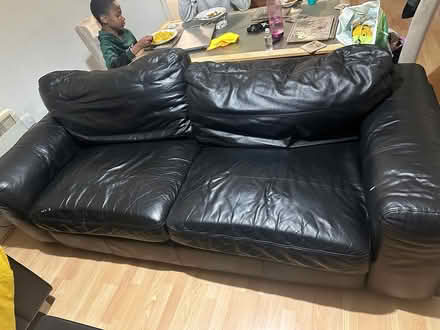Photo of free leather chairs (M15 near Webster sch) #1