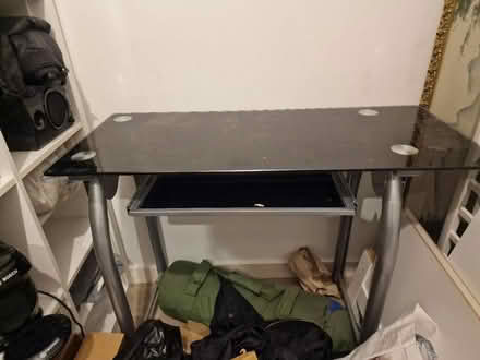 Photo of free Glass computer table (Lower sydenham) #1