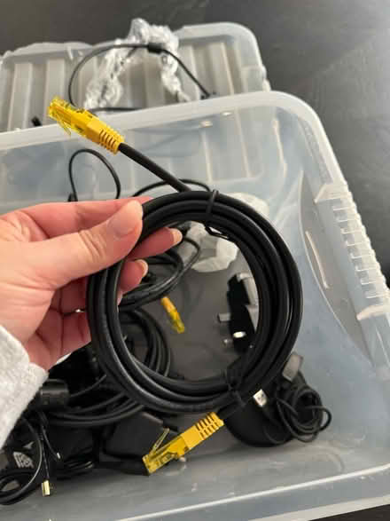 Photo of free Various wires and chargers (Bexley DA5) #3