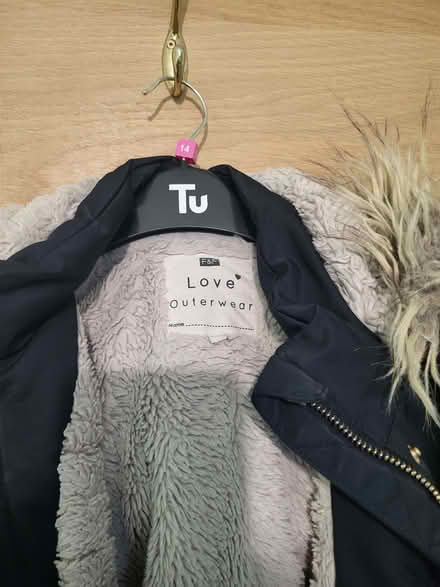 Photo of free Child's winter coat, age 9-10, broken zip (Camberley GU15) #2
