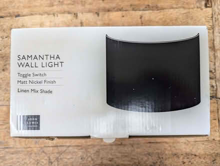 Photo of free John Lewis - "Samantha" Wall light (Cumnor OX2) #2