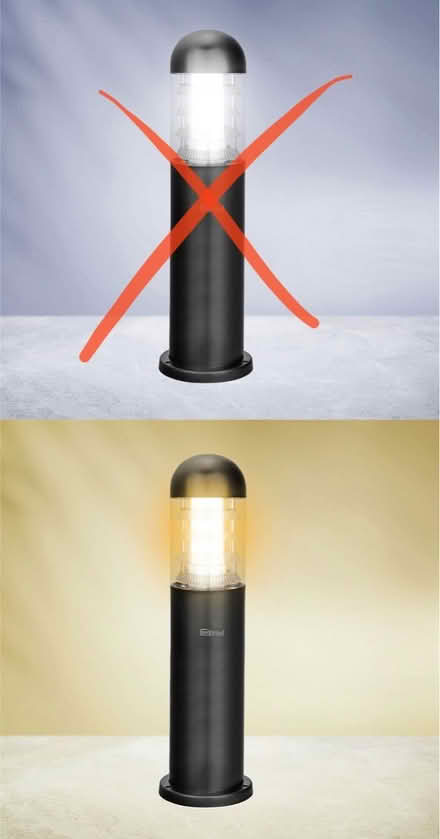 Photo of free Warm white garden bollard light (KT17 - Stoneleigh) #3