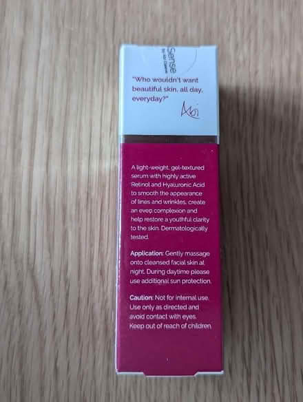 Photo of free Skin Sense Retinol (West Worthing BN11) #2