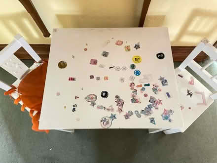 Photo of free IKEA kids table and chairs, SW16 (Furzedown SW16) #2