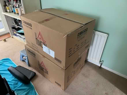 Photo of free 2 large cardboard boxes (Rowlands Gill NE39) #1