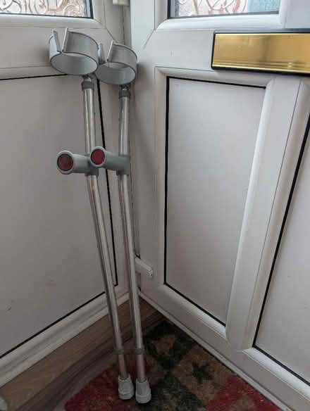 Photo of free Pair of crutches (Crownhill MK8) #1