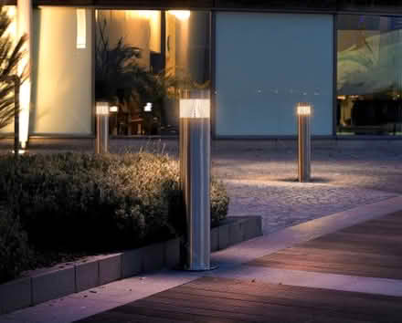 Photo of free Warm white garden bollard light (KT17 - Stoneleigh) #2