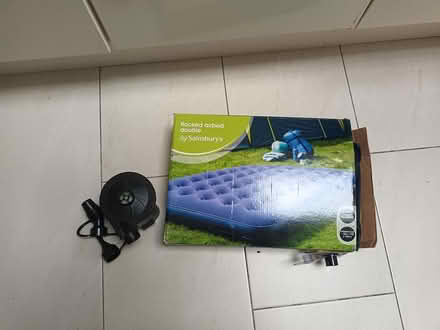 Photo of free Double Airbed and Pump (AL4) #1