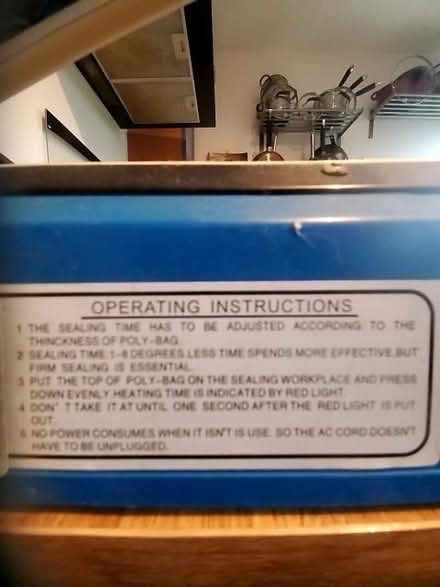 Photo of free Sealing machine (Knowle BS4) #3
